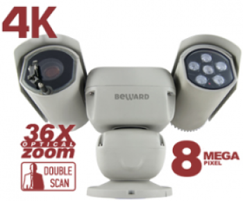 Скоростная поворотная IP-видеокамера Beward B89R-5020Z36 с ИК-подсветкой до 300 м