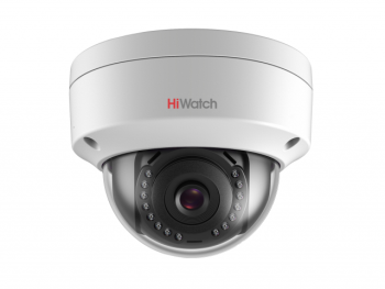Купольная мини IP-видеокамера HiWatch DS-I202(D) (2.8 mm) с EXIR-подсветкой до 30м