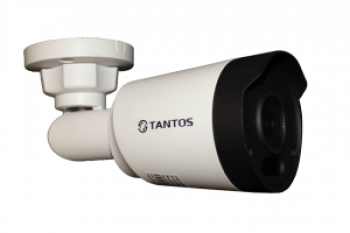Цилиндрическая IP видеокамера Tantos TSi-P25FPA (2.8) с ИК подсветкой до 30 м