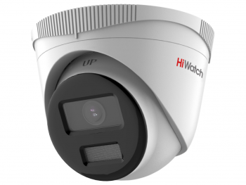 Купольная IP-видеокамера HiWatch DS-I453L(B) (2.8 mm) с LED-подсветкой до 30 м