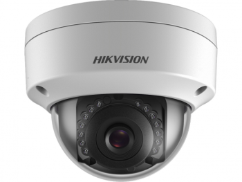 Купольная IP-видеокамера Hikvision DS-2CD2143G0-IU(2.8mm) 4Мп с EXIR-подсветкой до 30м и микрофоном