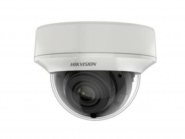 Уличная купольная HD-TVI видеокамера Hikvision DS-2CE56H8T-AITZF с EXIR-подсветкой до 60м