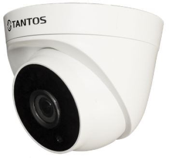 Купольная IP-видеокамера Tantos TSi-Eeco25FP (3.6) 2Мп с ИК подсветкой 25м