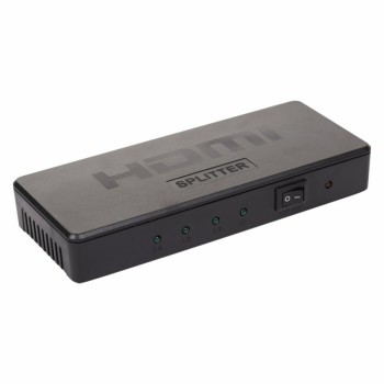 Делитель HDMI 1x4 пластиковый корпус REXANT (17-6952)